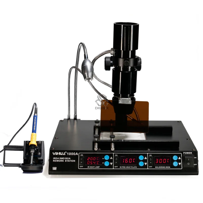 

Rework Station 1000A with Soldering Irons and Preheating Station