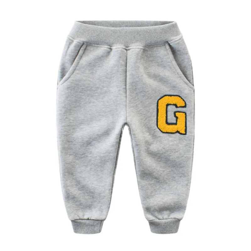 Spring Autumn Casual Cotton Children Pure Pants Newborn Baby Boy Pants