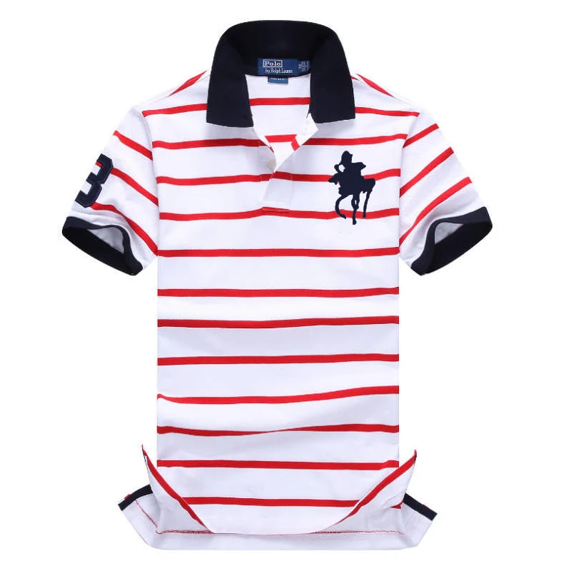 New Polo Shirt famous Brands 2019 Men Short Sleeve Fashion Casual Slim ...