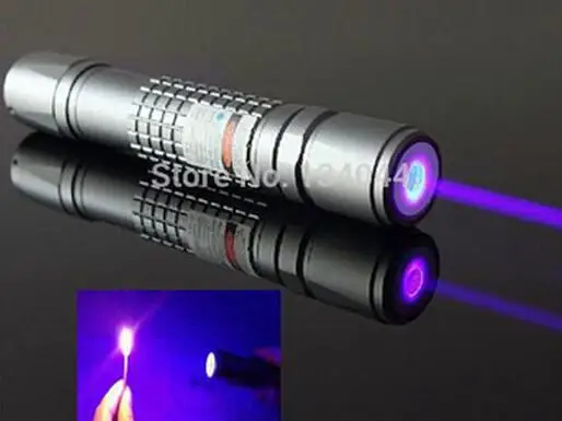 2015 5IN1 3000000mw/10 Watt Waterproof focusable blue purple laser pointer burning star torch |