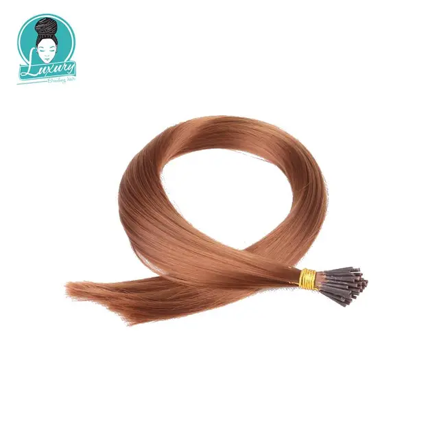 I Tip Feather Synthetic Pre Bonded Hair Extensions Luxury for Braiding 22