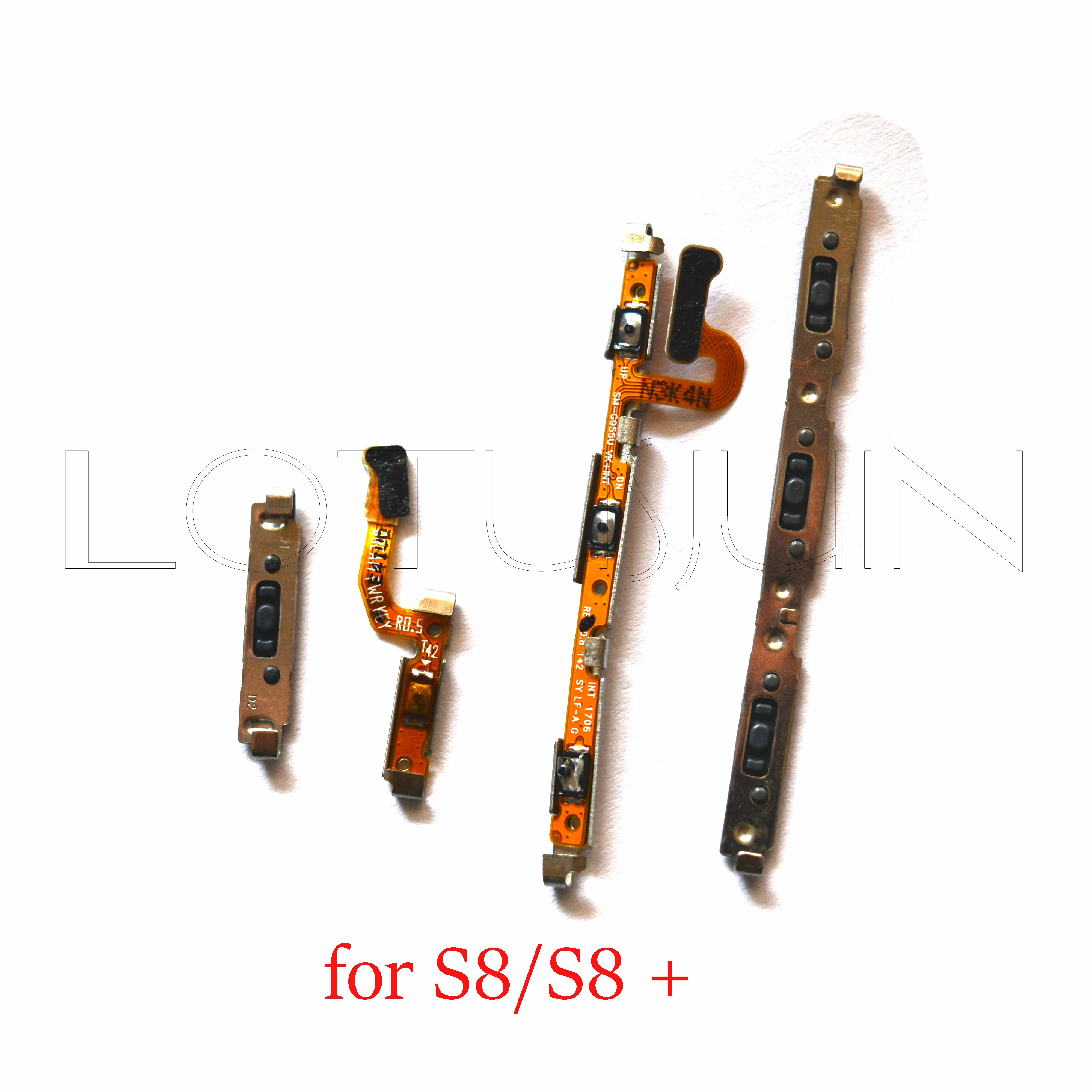 

Power On/Off Key + Volume Up/Down Side Button Flex Cable for Samsung Galaxy S8 G950 S8 plus G955