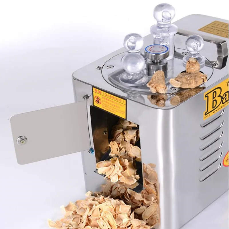 220V Automatic Electric Slicer High Quality Commercial Herb Slicer With