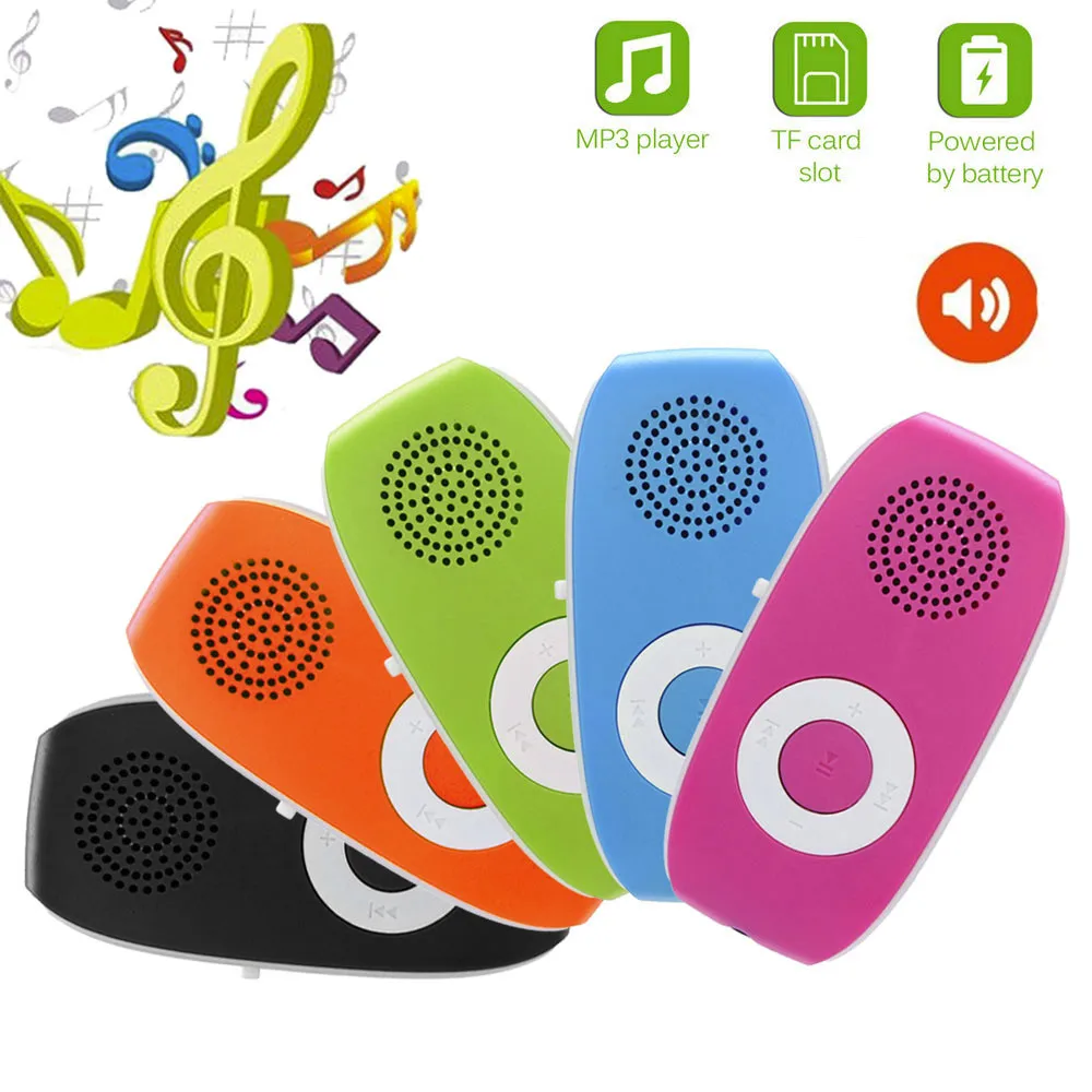 CARPRIE Мода 5 шт. клип USB MP3 плеер Поддержка SD TF карта Спорт Музыка Медиа встроенный