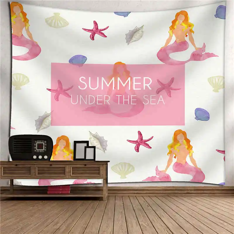 Tropical plants flower palm tapestry animal  (11)