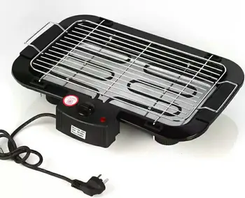 

Free shipping 1500W Household stainless steel bbq grill 220v Household electric oven Smokeless barbecue machine Barbecue grill