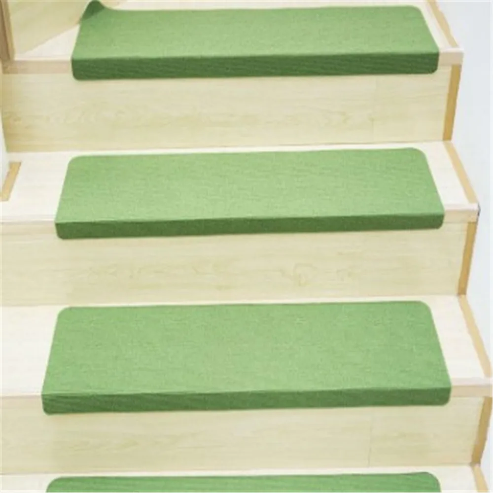 Luminous Visual Stair Pads Anti-slip Noise insulation Floor Area Rug Carpets Green Latex Stairs Decor Warm Stairs Mat Carpets Luminous Visual Stair Pads Anti-slip Noise insulation Floor Area Rug Carpets Green Latex Stairs Decor Warm Stairs Mat Carpets