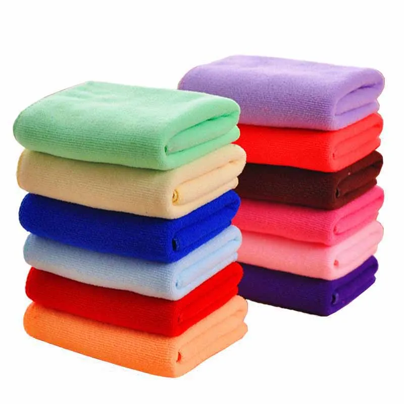 1pcs 30*70cm Miicrofiber Fabric Soft Towel Hand Bathroom Room Car Cleaning Towels badlaken toalla Toallas Mano Gift 42008