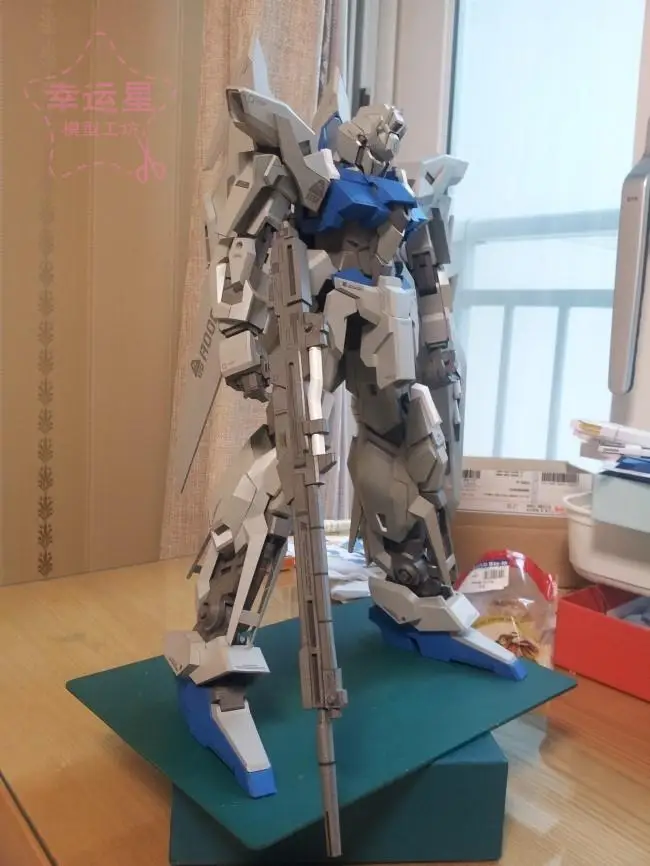 Положительная пропорция Gundam серии MSN-001A1 DeltaPlus Gundam 3D бумажная модель DIY руководство