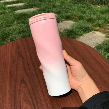 

Travel Coffee Mug with Lid Vacuum Thermos Mug Cup for Tea CupsTranshome Creative Thermos Coffee Mug Stainless Steel Thermos 60