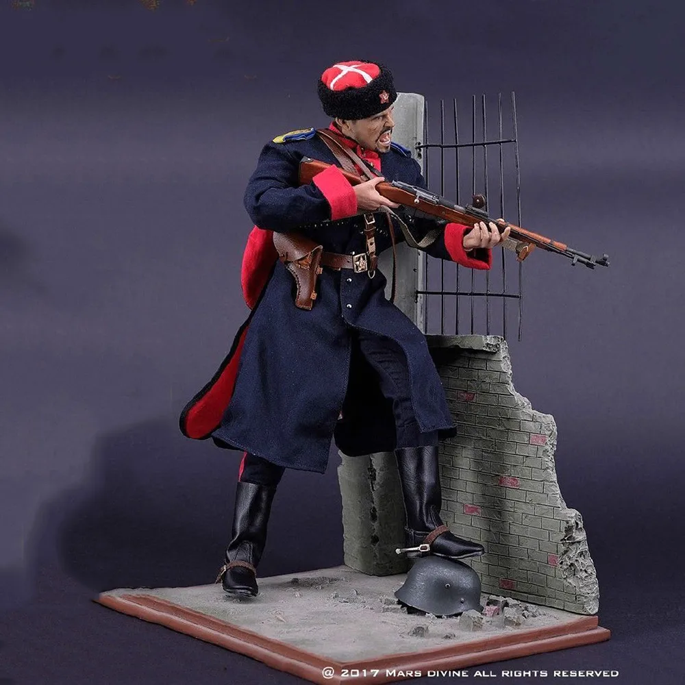 

1/6 WWII Soviet Cossack cavalry set S001 Clothes Figure Collection 12" Action Figure Doll Body Accessories
