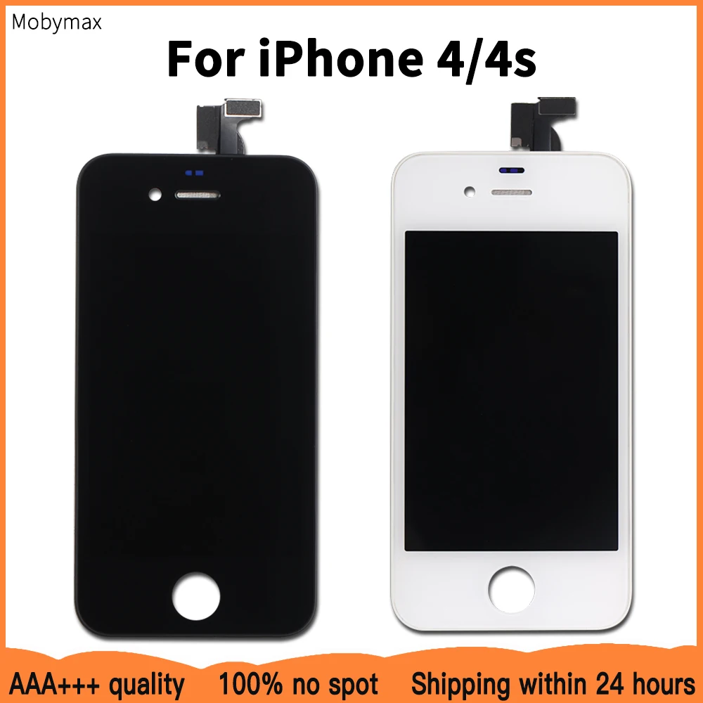 Replacement LCD Screen Touch Glass Digitizer Assembly for iPhone 4S 4gs Black 