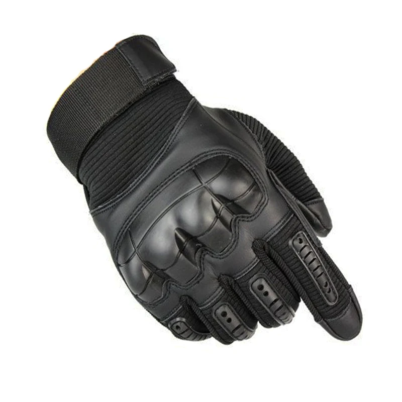  Military Army Combat Armed Gloves Full Finger Tactical Rubber Knuckle Protective Gloves Touch Scree
