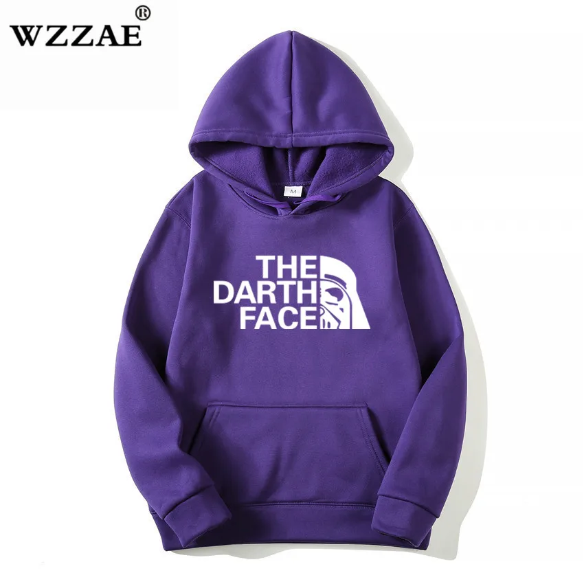  2019 New Sale Anime One Piece Costume Hoodies THE DARTH FACE Printing Pullover Sweatshirt Harajuku 