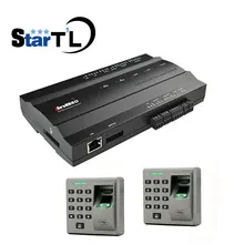 Сканер отпечатков пальцев дверь панель контроля доступа rfid система контроля доступа Лер+ 2 шт FR2200 считыватель Inbio160