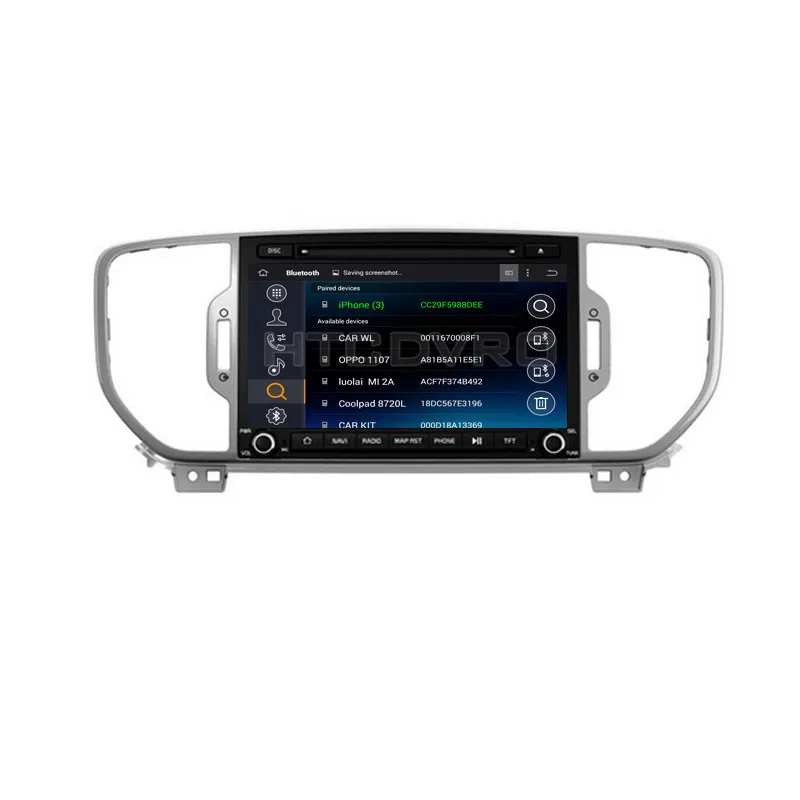 Flash Deal YMODVHT 8inch 4G Octa Core Android 9.0 7.1 Car DVD Player for Kia Sportage 2016- GPS Auto RDS Radio Audio Video Stereo 5