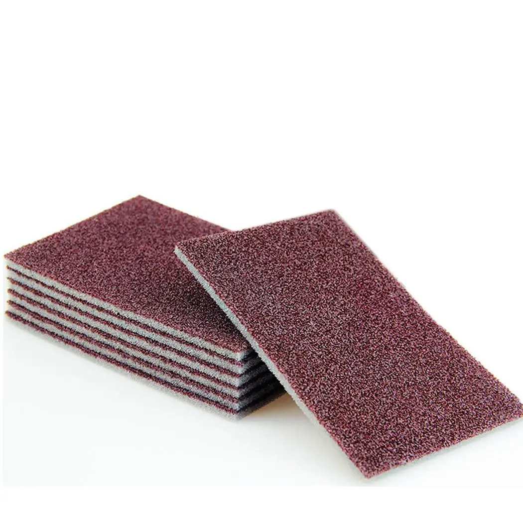 

Nano Emery Sponge Brush Strong Decontamination Brown Bowls, Wash Pot, Kitchen Cleaning Tool Brush