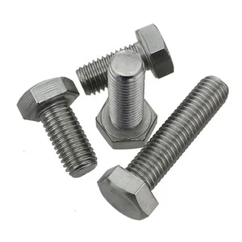 

1pcs M8 304 stainless steel Reverse tooth hex screw Left-handed outer hexagon bolt 16mm-50mm Length