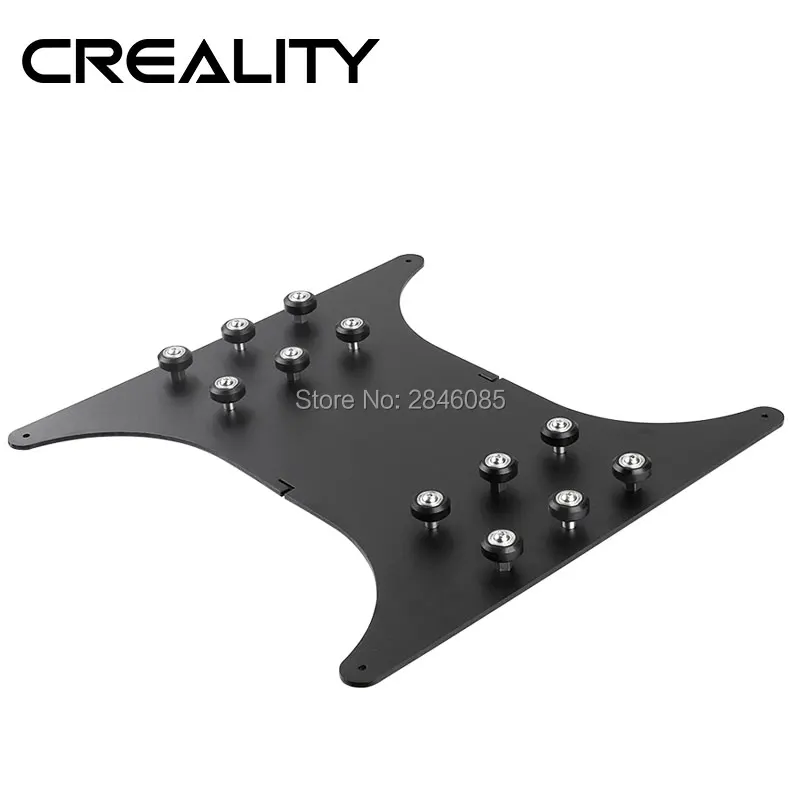 CREALITY 3D принтер запчасти Hotbed каретная пластина с шкивом для CR 10S 10 S4 S5 на