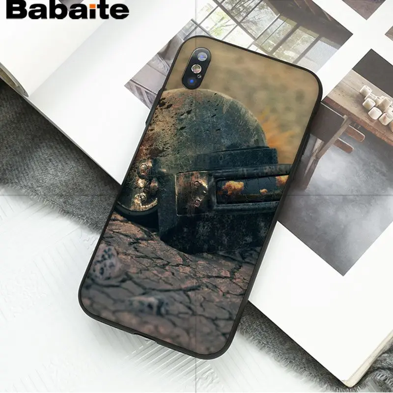 Babaite PUBG Высокое качество Аксессуары для телефонов Чехол для iPhone 8 7 6 6S Plus 5 5S SE XR X XS MAX Coque Shell