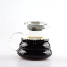 1 stück kostenloser versand espresso kaffee server glas kaffeekanne hario 500 ml kaffee server