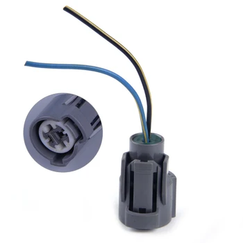 

DWCX IAT Intake Air Fan Knock Coolant Temperature Sensor Connector Plug Pigtail Fit for Honda Civic B D H F Engines