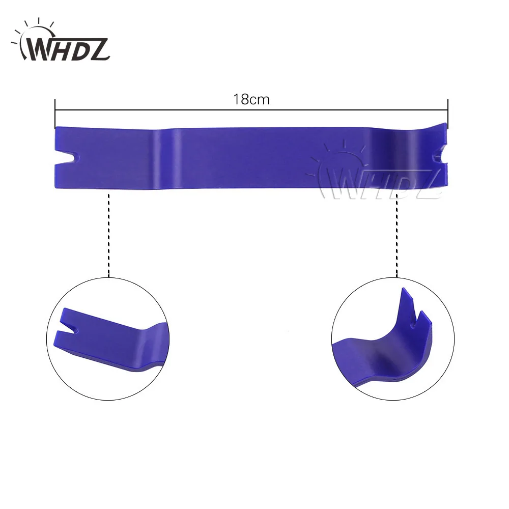 WHDZ 4pcs Blue Auto Car Radio Door Clip Panel Trim Dash Audio Removal Installer Pry Tool (1)