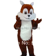 Пользовательский Дикий Лес животных Тема Карнавальный костюм для косплея костюм бурундука взрослый символ «Герой мультфильма» комплект костюм SW876