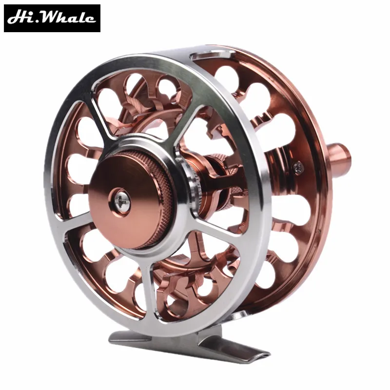 

Hi.Whale New H90 Aluminum finishing waterproof Fly Reel 5/8 # gear ratio 1:1 fly fishing reel