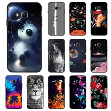 Ojeleye Fashion Black Silicon Case For Samsung Galaxy J1 Mini Prime Cases Anti-knock Phone Cover For Samsung J1 Mini Prime Cover