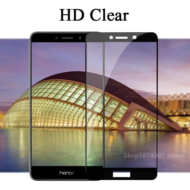 Полноэкранное закаленное стекло для Honor 6X 6A 6 A C X Huawei 6C защита экрана защитное