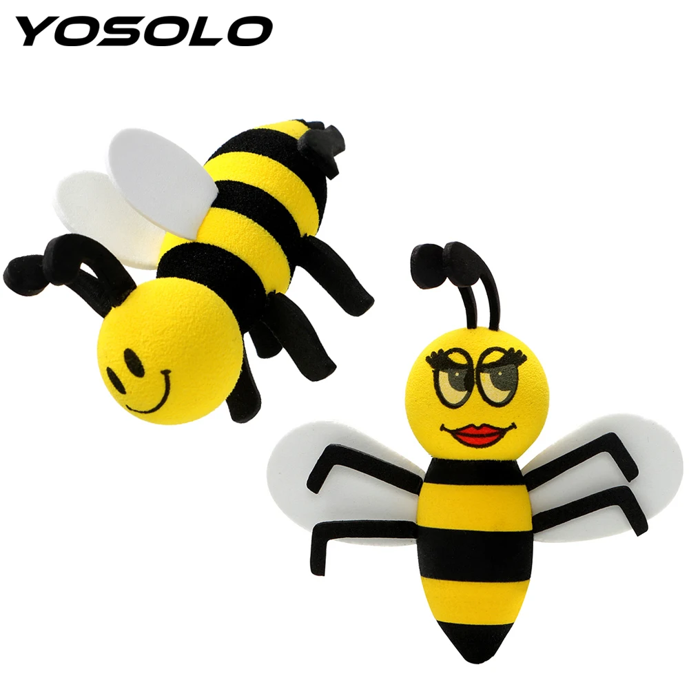 Buy YOSOLO Lovely Antenna Topper Cute Bee Car Ornament Car Antenna Interior