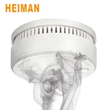 HEIMAN 1 PC 2 PC 3PC Smoke Detector Alarm with Replaceable Battery,Home Security Fire Sensor with Auto check function-622PS