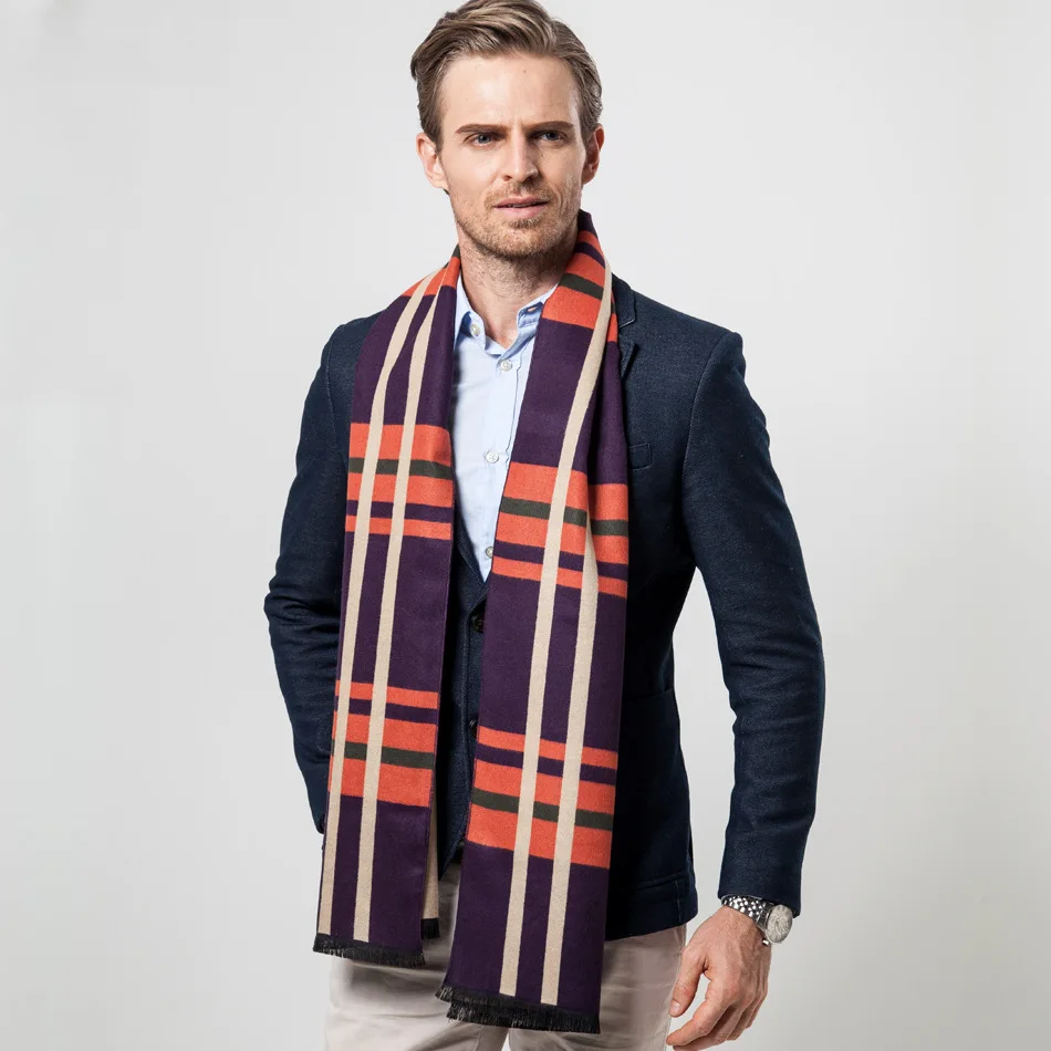 Dankeyisi бренд зимний шарф Для мужчин теплые Шарфы для женщин плед бандана Одеяло шарф длинный мужской платки бизнес Повседневное Шарфы для женщин - Цвет: 5