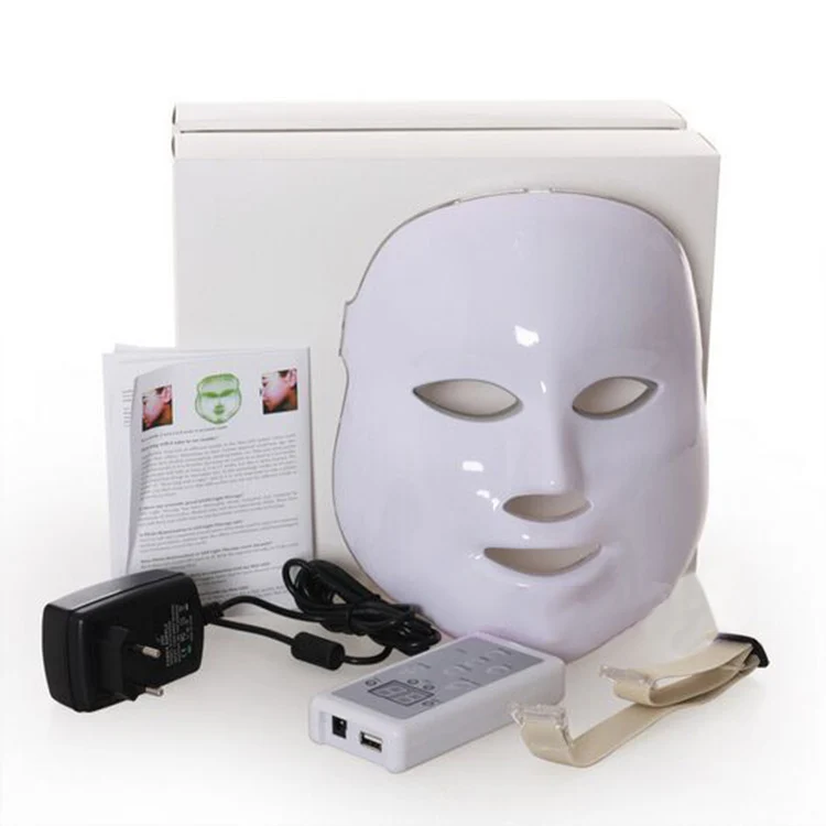 PDT Photon LED Facial Mask Skin Rejuvenation Wrinkle Removal Electric Device Anti Aging Mask Therapy font