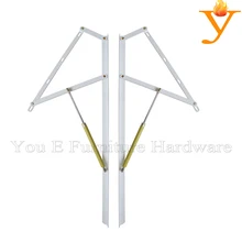 Экономьте место раздвижной механизм матраса для кровати с регулируемым цилиндром Лифт газовая пружина A04