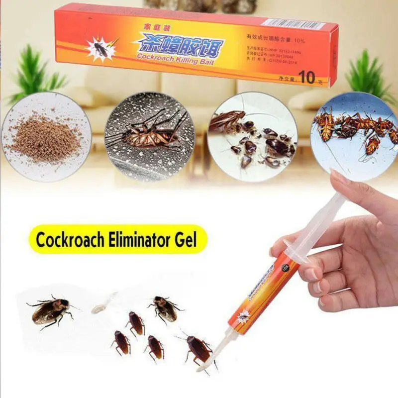 

Cockroach Baits Rodents Killer Roach Control Tools Gel Bait Fipronil Tube Syringe Lures Pest Control Products