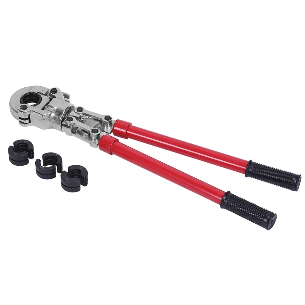 U Type Pipe Crimping Pliers with Crimp Dies for 1.6mm to 3.2cm Aluminum