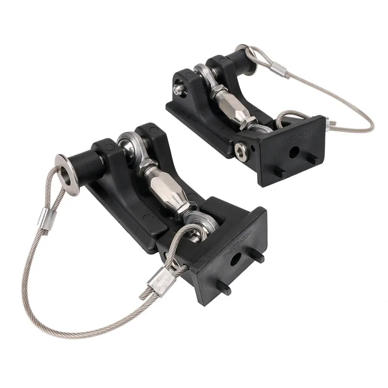 Engine Hood Lock Latches Catch Locking Anti-Theft Key Kit For Jeep TJ Wrangler Rubicon Accessories 1997-2006 KOLEROADER (15)
