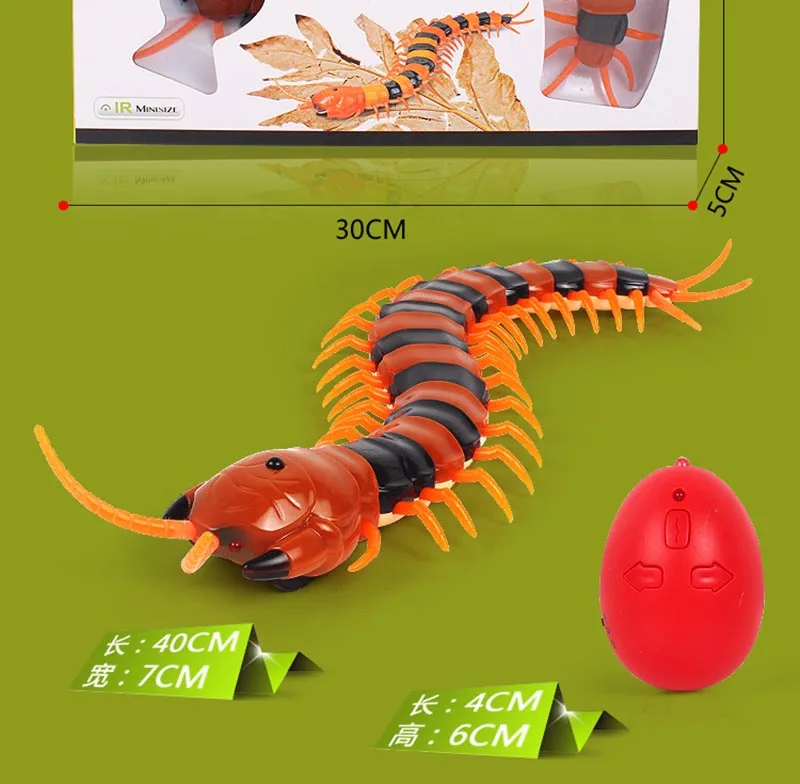 Пульт дистанционного управления, электрическая имитация многоножки, креативная Новинка, хитрые игрушки на день рождения, детский друг, подарок на День Дурака