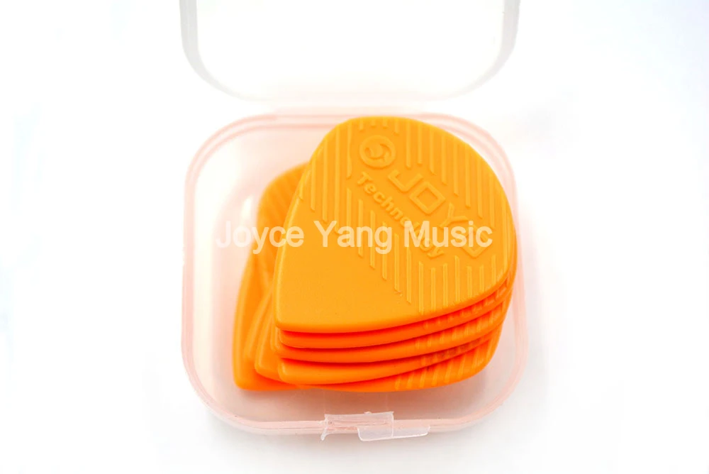 Joyo 8 шт нескользящие джазовые гитарные медиаторы тяжелые 1,4 мм POM электрические медиаторы для гитар и бас-гитар медиаторы с маленькими пластиковыми медиаторами Чехол Коробка