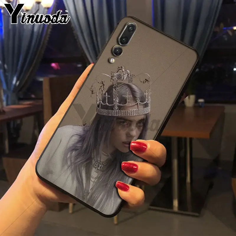 Цветной чехол для телефона Yinuoda Billie Eilish 13 huawei p20lite mate 10pro nova 3i mate20 pro p20