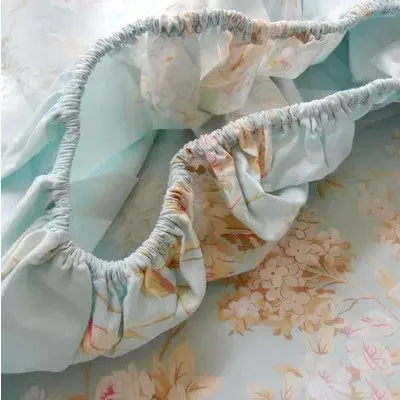 Роскошное покрывало из шелка и хлопка сиреневое Colcha De Cama Solteiro Queen на кровать