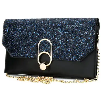 

Women'S Evening Envelope Clutch Bags Wristlet Purse Handbag With Adjustable Strap