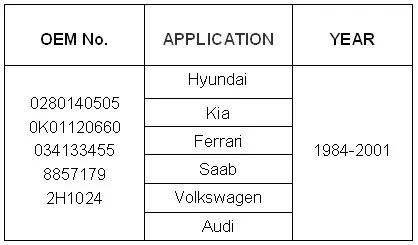 Автоматический IAC холостого хода клапан управления воздуха использовать OE NO. 0280140505, 0K01120660, 034133455 для hyundai Kia Ferrari Saab Volkswagen Audi