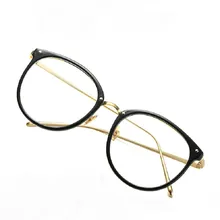Винтажные маленькие круглые мужские очки оправа wo мужские очки по рецепту женские класс nerd очки Ретро оправы FML