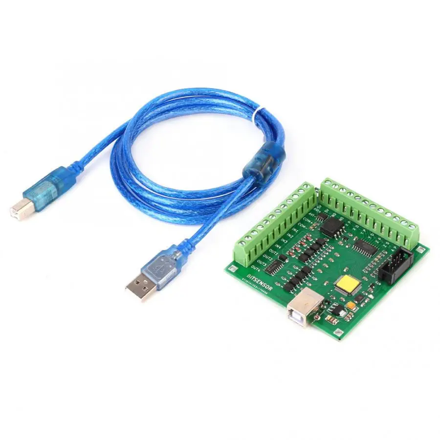 

200KHz Mach3 Controller Card Board for Servo Motor CNC Engraving Machine 4 Axis USB CNC Controller Board
