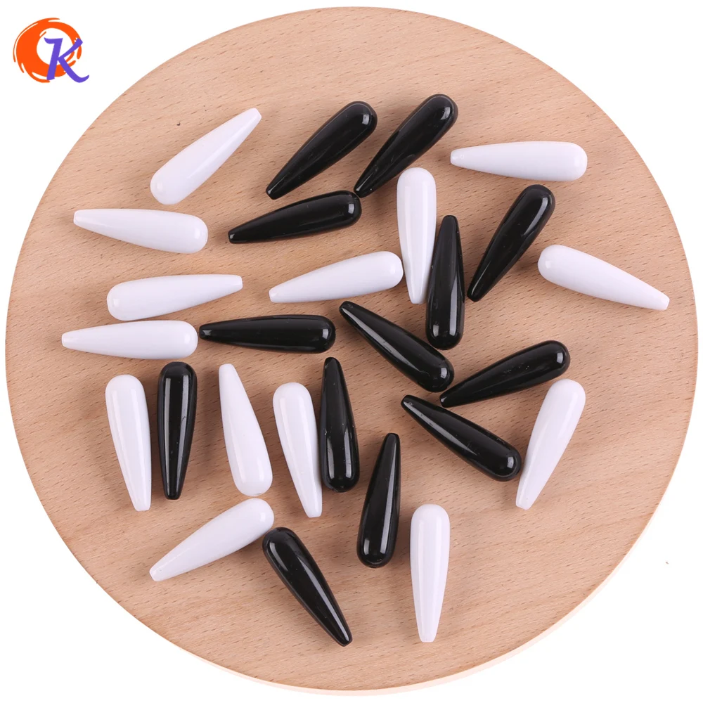 

Cordial Design 8*29MM 380Pcs/Lot Acrylic Bead/Solid Beads Making/Hand Made/DIY/Drop Shape/Earring Findings/Jewelry Accessories