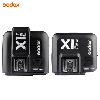 

Godox X1T-C 2.4G Wireless Flash Transmitter + X1R-C TTL Receiver for Canon 1000D 600D 700D 650D 100D 550D 500D 450D 400D 7D 70D