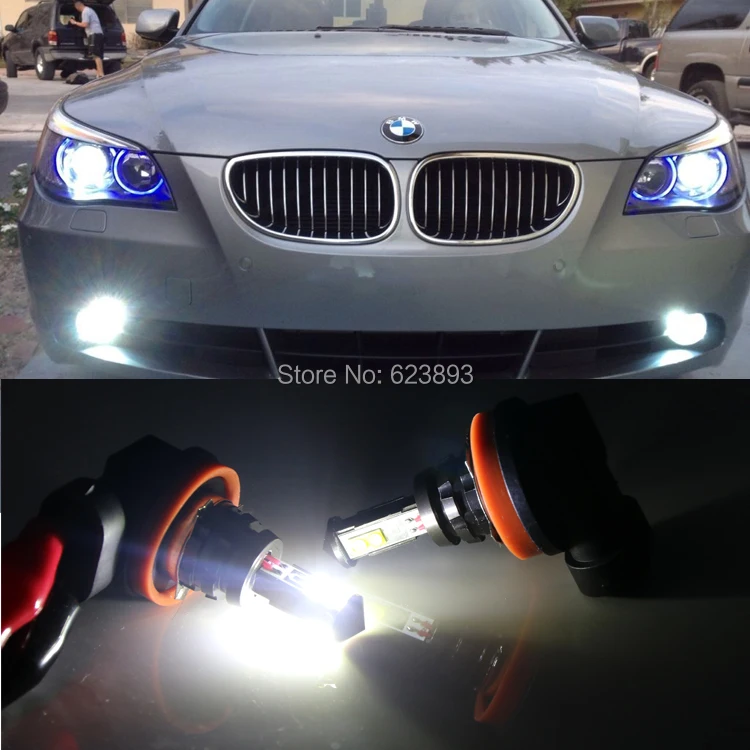 2x Error Free High power 20W H11 LED Fog Light bulb For BMW E90 325 328 335iin Car Light